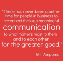 Communicates quote #2