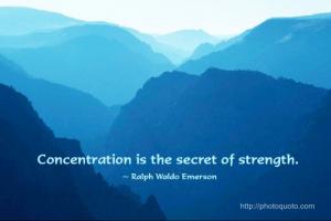 Concentration quote #2