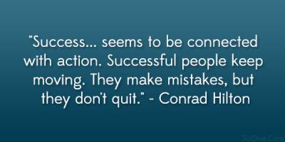 Conrad Hilton's quote #1