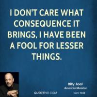 Consequence quote #2