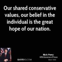 Conservative Values quote #2