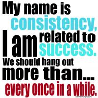 Consistency quote #2