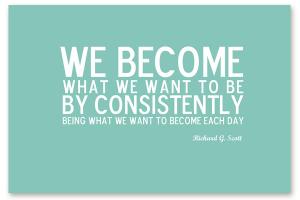 Consistency quote #2