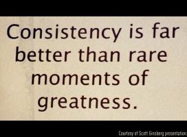 Consistency quote #2