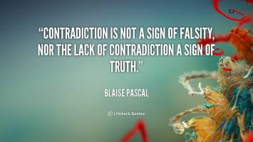 Contradiction quote #2