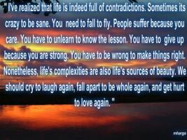 Contradictions quote #2