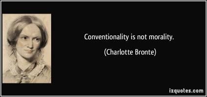 Conventionality quote #2