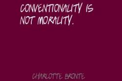 Conventionality quote #2