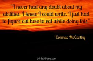 Cormac McCarthy's quote #1