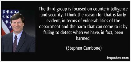 Counterintelligence quote #2