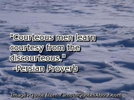 Courteous quote #1