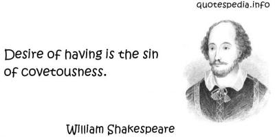 Covetousness quote #2