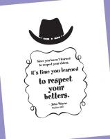 Cowboy Hat quote #2