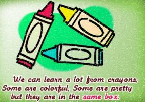 Crayons quote #2