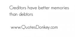 Creditors quote #1