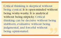Critical Thinking quote #2