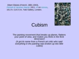 Cubism quote #1
