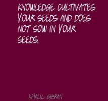 Cultivates quote #1