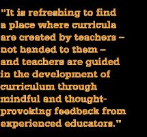 Curriculum quote #1