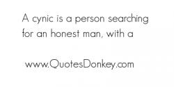 Cynic quote #3