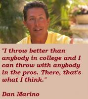 Dan Marino's quote