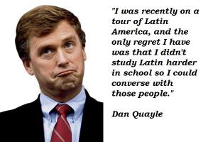Dan Quayle's quote
