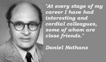 Daniel Nathans's quote #5