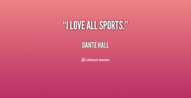 Dante Hall's quote