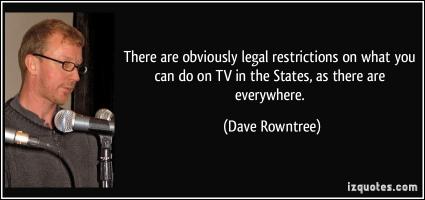 Dave Rowntree's quote