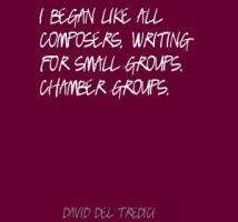 David Del Tredici's quote #3