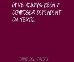 David Del Tredici's quote #3