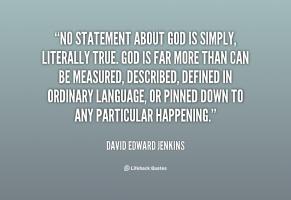 David Edward Jenkins's quote #1