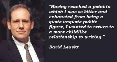 David Leavitt's quote #3