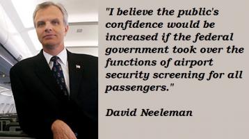 David Neeleman's quote