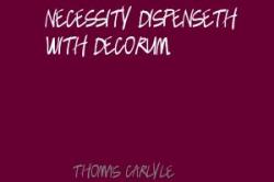 Decorum quote #1