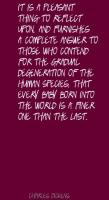 Degeneration quote