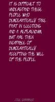 Democratically quote #2