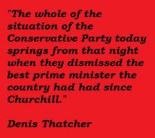 Denis Thatcher's quote #4