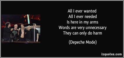 Depeche quote #2