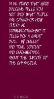 Dialect quote #1