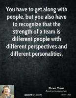 Different Personalities quote #2