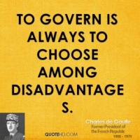 Disadvantages quote #2