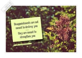 Disappointments quote #2