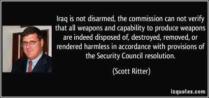 Disarmed quote #1