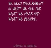 Discernment quote #2