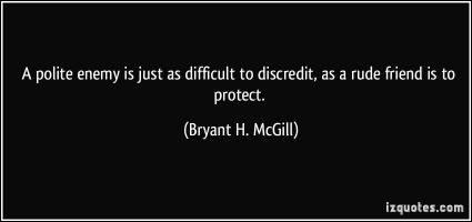 Discredit quote #1