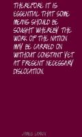 Dislocation quote #2