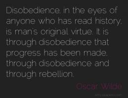 Disobedience quote #2