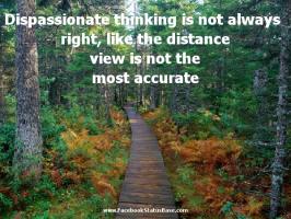 Dispassionate quote #2