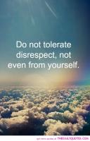 Disrespected quote #2